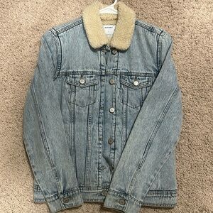 Sherpa lined Jean jacket